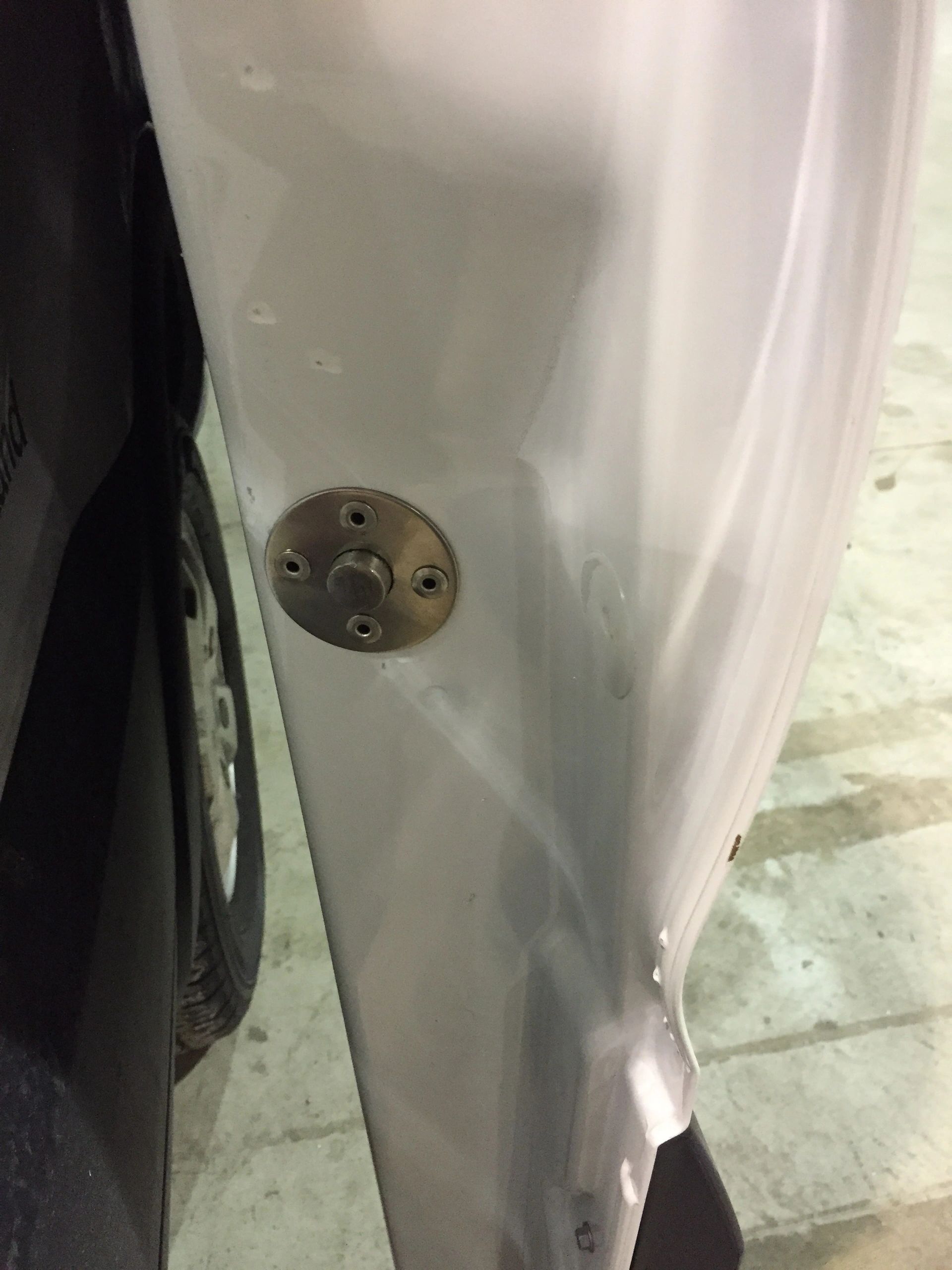 Van security system installation
